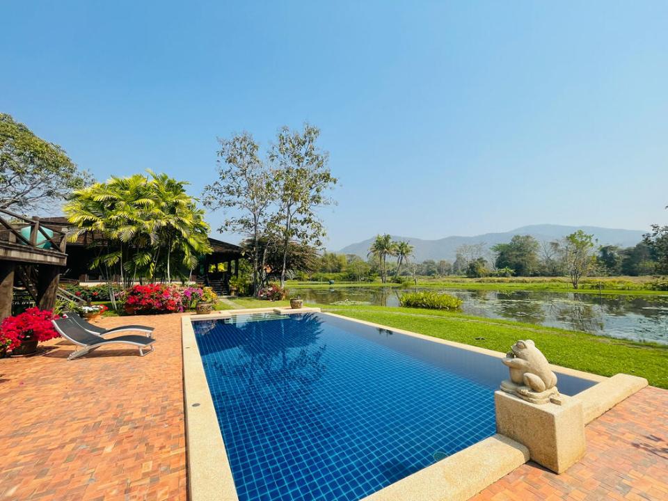 Amazing Thai Heritage Compound surrounded by Hills and Rice Fields