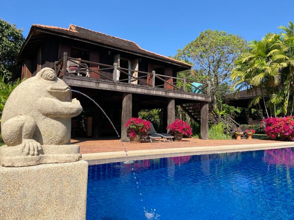 Amazing Thai Heritage Compound surrounded by Hills and Rice Fields