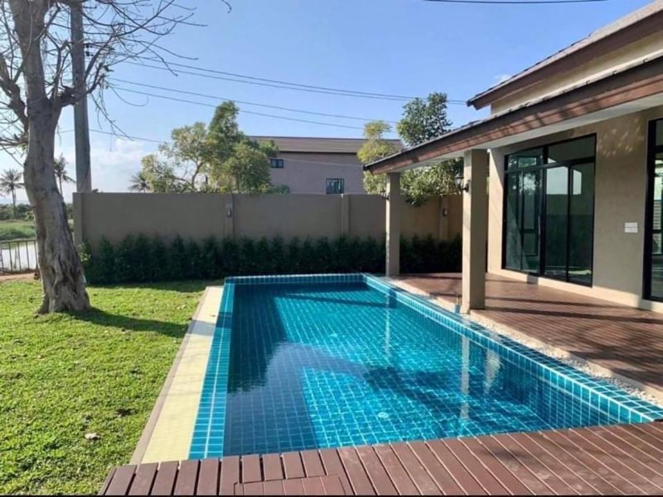 Unique Beautiful Pool Villa 4 bedrooms with Lake View located in Saraphi Chiang Mai