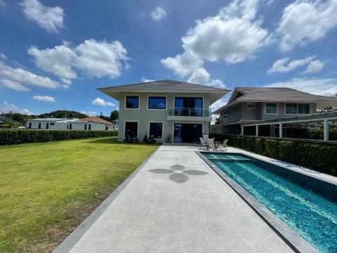 Brand New Modern Pool House only 10 minutes to the town with a private swimming pool and large garden