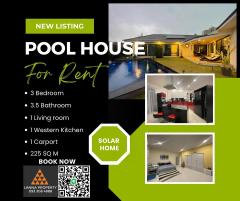 Modern Solar Pool House in Nong Hoi only 5 minutes to 89 Plaza 10 minutes to the City Center ID LPHR22006