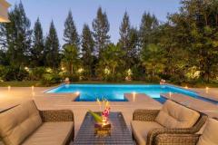 Truly Beautiful Luxury Pool Villa for Sale single-level Resort Home features Beautiful Lotus Pond located in Saraphi Chiang Mai