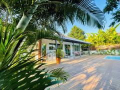 A Cozy Humble Airy and Bright Ambiance 3 Bedrooms Single-level Pool House near Kad Farang Hang Dong thumbnail 4