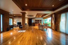 Exclusive Contemporary Thai Teak Resort Home near Rachapruek Botanical Garden thumbnail 2