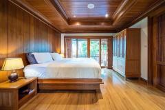 Exclusive Contemporary Thai Teak Resort Home near Rachapruek Botanical Garden thumbnail 9