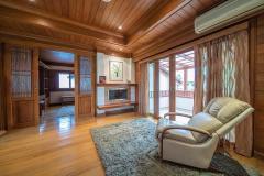 Exclusive Contemporary Thai Teak Resort Home near Rachapruek Botanical Garden thumbnail 13